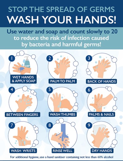 Detailed handwashing guide